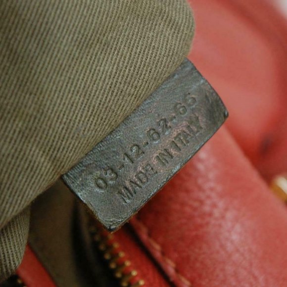 Auth Chloe Marcie Medium Shoulder Bag Leather Maple - Picture 12 of 13